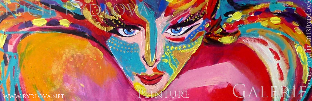 Peinture contemporaine - AMAZONE
peinture acrylique sur toile /90x90cm